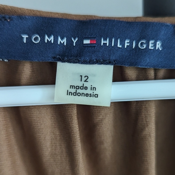 Tommy Hilfiger Size 12  womens Dress - Hazelnut Fit and Flare - Picture 3 of 5